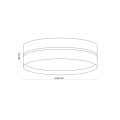 LINOBIANCO LAMPA SUFITOWA 4 6578 TK Lighting