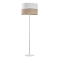 Lampa podłogowa z abażurem z tkaniny i juty, boho, na gwint E27 5241 TK Lighting