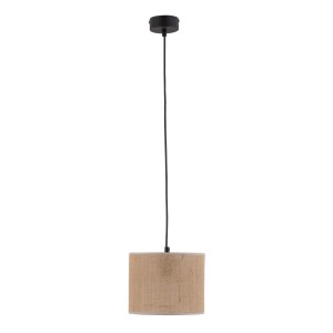 Rustykalna lampa sufitowa z kloszem z juty do jadalni i salonu 6580 TK Lighting