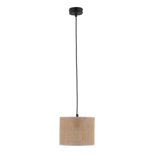 Rustykalna lampa sufitowa z kloszem z juty do jadalni i salonu 6580 TK Lighting