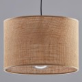 Rustykalna lampa sufitowa z kloszem z juty do jadalni i salonu 6580 TK Lighting