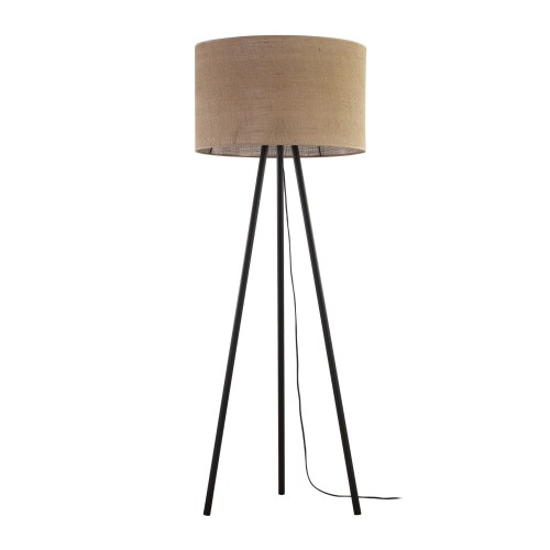 Lampa podłogowa w stylu boho z jutowym abażurem JUTA 5569 TK LIGHTING