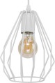Lampa wisząca biała z drucianym kloszem nad stół BRYLANT 2222 TK Lighting