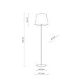 Lampa podłogowa CHICAGO 5151 w klasycznym stylu 151cm TK LIGHTING