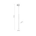 TRACER TRÓJOBWODOWY PIANO GOLD 1 G9 6029 TK Lighting