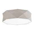 Lampa sufitowa KANTOOR gwint E27 moc 15W styl klasyczny klosz abażur | biały 6195 TK Lighting