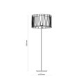 HARMONY BLACK LAMPA PODŁOGOWA 1 2899 TK Lighting