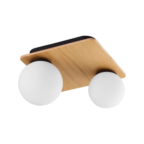 Lampa sufitowa BIANCA gwint G9 moc 6W styl skandynawski szklany klosz | biały 4541 TK lighting
