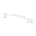Lampa sufitowa biała z 3 reflektorkami na listwie LOGAN 4570 TK Lighting