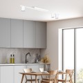 Lampa sufitowa biała z 3 reflektorkami na listwie LOGAN 4570 TK Lighting