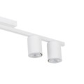 Lampa sufitowa biała z 3 reflektorkami na listwie LOGAN 4570 TK Lighting
