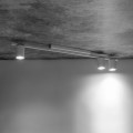 Lampa sufitowa biała z 3 reflektorkami na listwie LOGAN 4570 TK Lighting