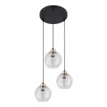 Lampa wisząca ze szklanymi kulistymi kloszami do jadalni 4579 TK Lighting