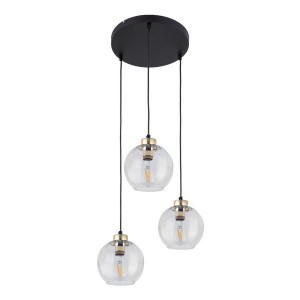 Lampa wisząca ze szklanymi kulistymi kloszami do jadalni 4579 TK Lighting