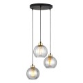 Lampa wisząca ze szklanymi kulistymi kloszami do jadalni 4579 TK Lighting