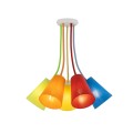 Lampa sufitowa do pokoju dziecka kolorwa TK Lighting WIRE COLOUR 2107