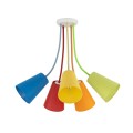 Lampa sufitowa do pokoju dziecka kolorwa TK Lighting WIRE COLOUR 2107