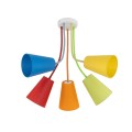 Lampa sufitowa do pokoju dziecka kolorwa TK Lighting WIRE COLOUR 2107