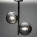 Lampa sufitowa czarna ze szklanymi kloszami ESTERA BLACK 6706 TK Lighting