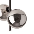 Lampa sufitowa czarna ze szklanymi kloszami ESTERA BLACK 6706 TK Lighting