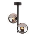 Lampa sufitowa czarna ze szklanymi kloszami ESTERA BLACK 6706 TK Lighting