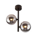 Lampa sufitowa czarna ze szklanymi kloszami ESTERA BLACK 6706 TK Lighting