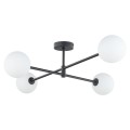 Lampa sufitowa SARIUS gwint G9 moc 6 W styl nowoczesny szklany klosz | czarny 4735 TK lighting