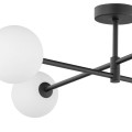Lampa sufitowa SARIUS gwint G9 moc 6 W styl nowoczesny szklany klosz | czarny 4735 TK lighting