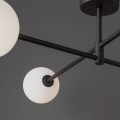 Lampa sufitowa SARIUS gwint G9 moc 6 W styl nowoczesny szklany klosz | czarny 4735 TK lighting