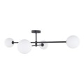 Lampa sufitowa SARIUS gwint G9 moc 6 W styl nowoczesny szklany klosz | czarny 4735 TK lighting