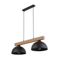 Lampa wisząca w stylu rustykalnym na E27 OSLO telatowe klosze 4711 TK Lighting