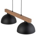 Lampa wisząca w stylu rustykalnym na E27 OSLO telatowe klosze 4711 TK Lighting