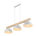 Lampa wisząca OSLO w skandynawskim stylu z drewnem i metalem nad stół 3xE27 4712 TK Lighting