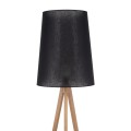 Lampa podłogowa nowoczesna z czarnym abażurem WALZ BLACK 5599 TK Lighting
