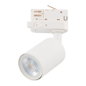 Spot reflektor na szynoprzewód biała TRACER trójfazowy na GU10 4849 TK Lighting