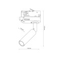 Lampa na szynę TRACER trójfazowy 4846 TK Lighting