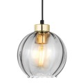 Lampa wisząca szklany klosz na E27 DEVI TRANSPARENT do salonu 4646 TK Lighting