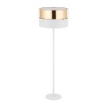 Lampa podłogowa styl hampton glamour biało-złota 159cm 5074 TK Lighting
