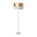 Lampa podłogowa styl hampton glamour biało-złota 159cm 5074 TK Lighting