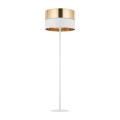Lampa podłogowa styl hampton glamour biało-złota 159cm 5074 TK Lighting