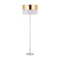 Lampa podłogowa styl hampton glamour biało-złota 159cm 5074 TK Lighting