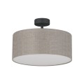 Lampa sufitowa styl klasyczny klosz Len RONDO LINEN 4*E27 6247 TK Lighting