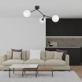 Lampa sufitowa FAIRY gwint G9 moc 6 W styl nowoczesny szklany klosz | czarny 4854 TK lighting