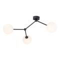 Lampa sufitowa FAIRY gwint G9 moc 6 W styl nowoczesny szklany klosz | czarny 4854 TK lighting
