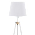 Lampa podłogowa VAIO gwint E27 moc 15W styl nowoczesny klosz tkanina | biały 698 TK lighting