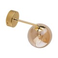 Kinkiet ze szklanym bursztynowym kloszem ESTERA GOLD 1 PŁ 4778 TK Lighting