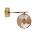 Kinkiet ze szklanym bursztynowym kloszem ESTERA GOLD 1 PŁ 4778 TK Lighting
