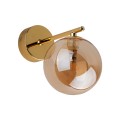 Kinkiet ze szklanym bursztynowym kloszem ESTERA GOLD 1 PŁ 4778 TK Lighting