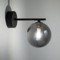 Kinkiet szklany klosz do wnętrz industrialnych i nowoczesnych 4777 TK Lighting