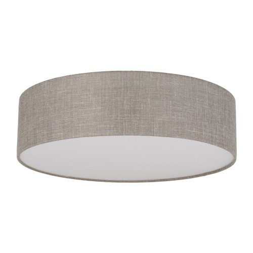 Lampa sufitowa średnica 60cm do salonu RONDO LINEN 5637 TK Lighting